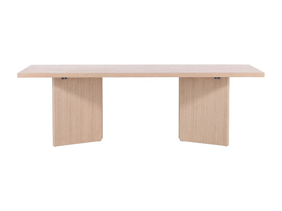 Table à Manger Design "Bassholmen" 240cm Naturel