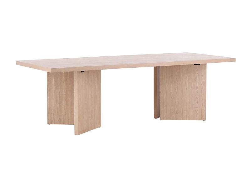 Bassholmen eetkamertafel 100x240cm whitewash.