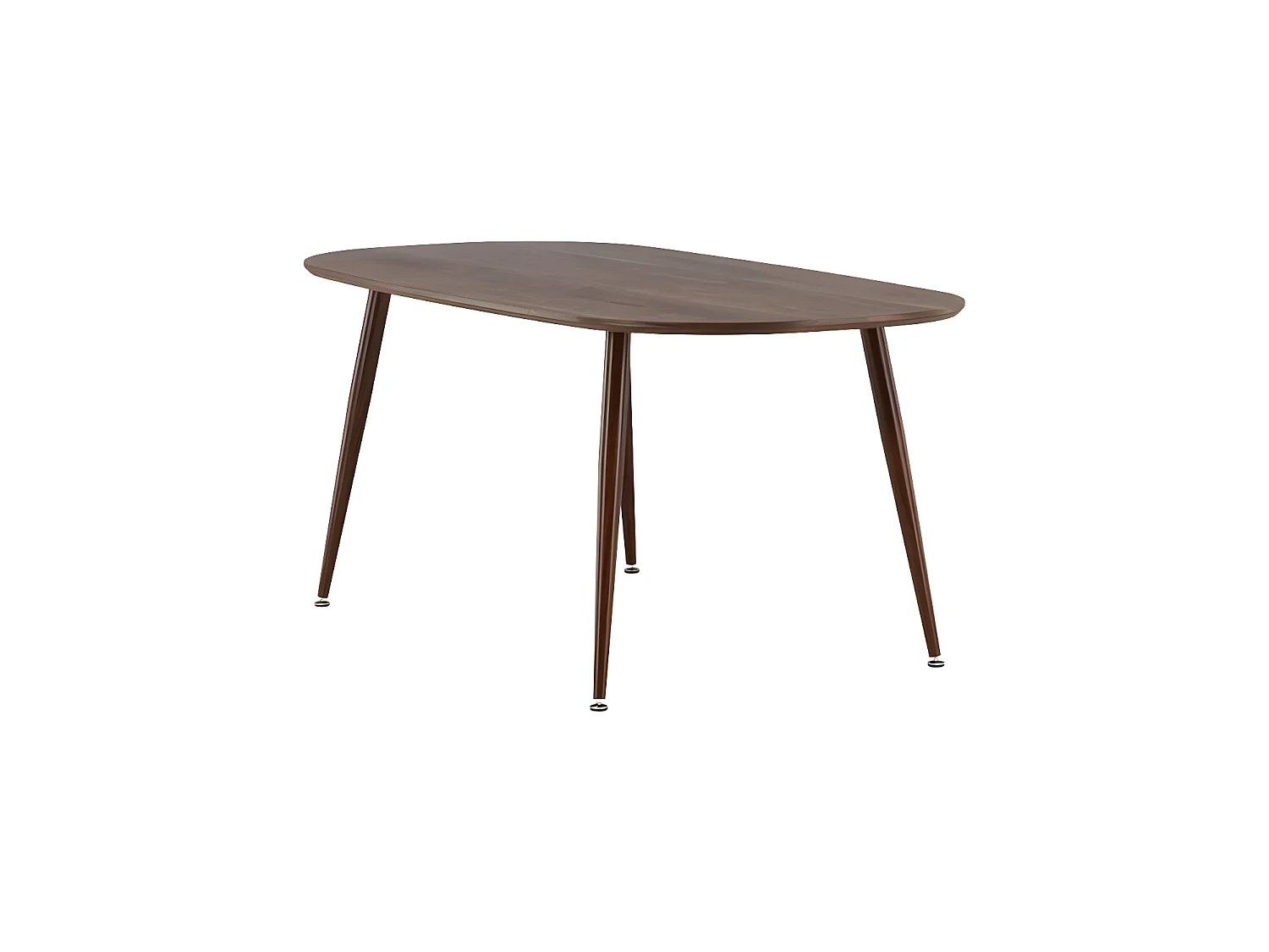 Sanford eetkamertafel 90x180cm bruin.