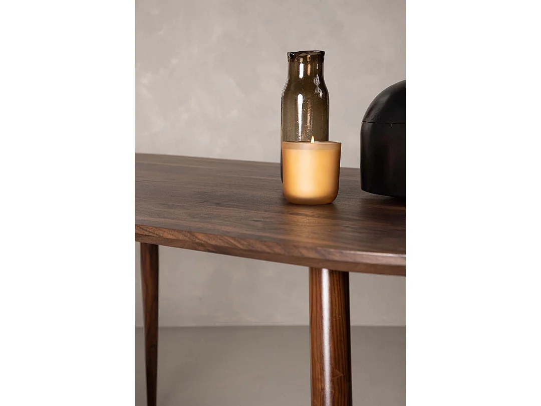 Sanford eetkamertafel 90x180cm bruin.