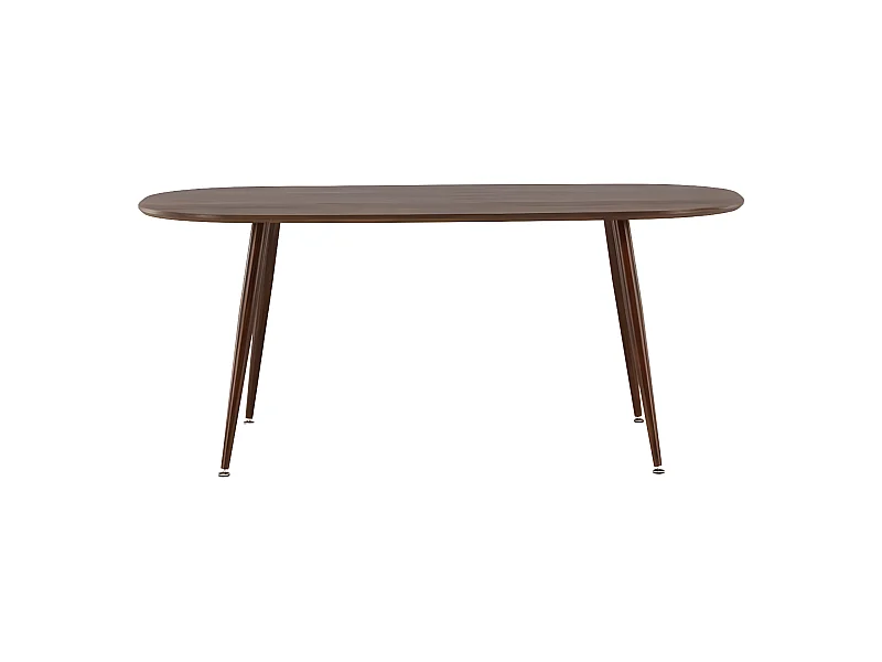 Sanford eetkamertafel 90x180cm bruin.