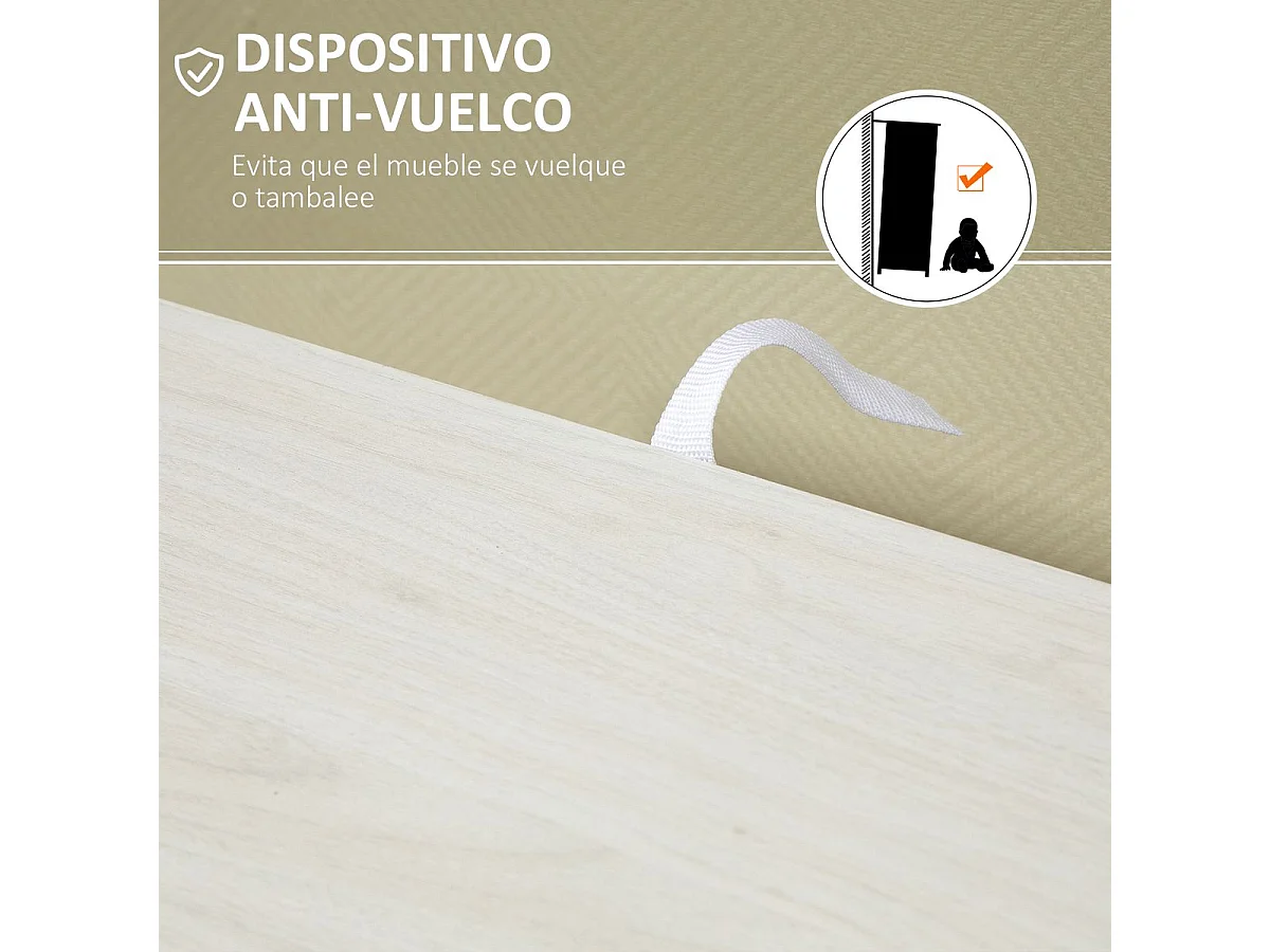 Armario de salón blanco 54x29x83 cm HOMCOM