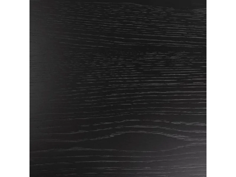 ALine table de salle à manger Ø120cm préparé pour des plaques supplémentaires noir.