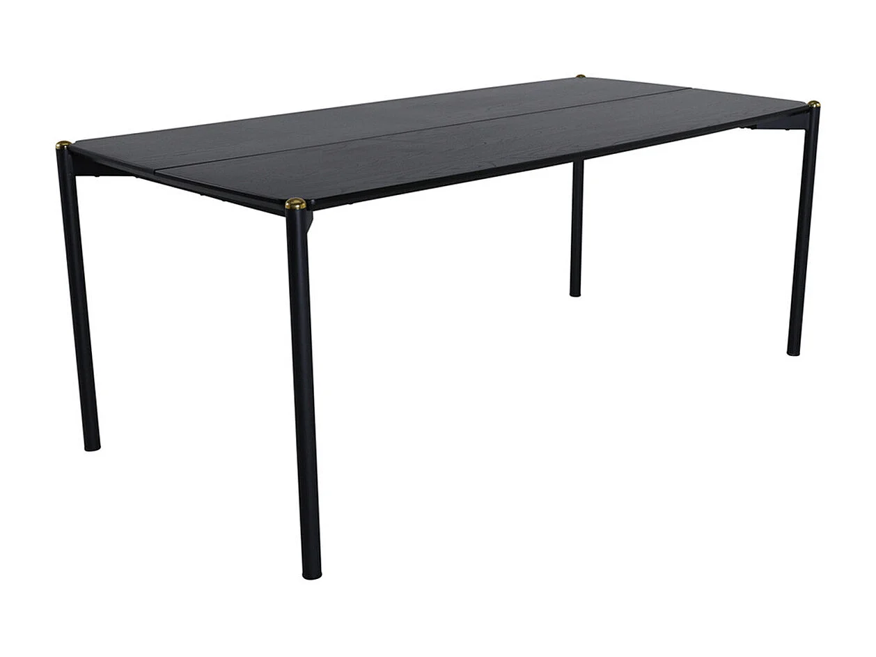 Table à Manger Design "Pelle" 190cm Noir