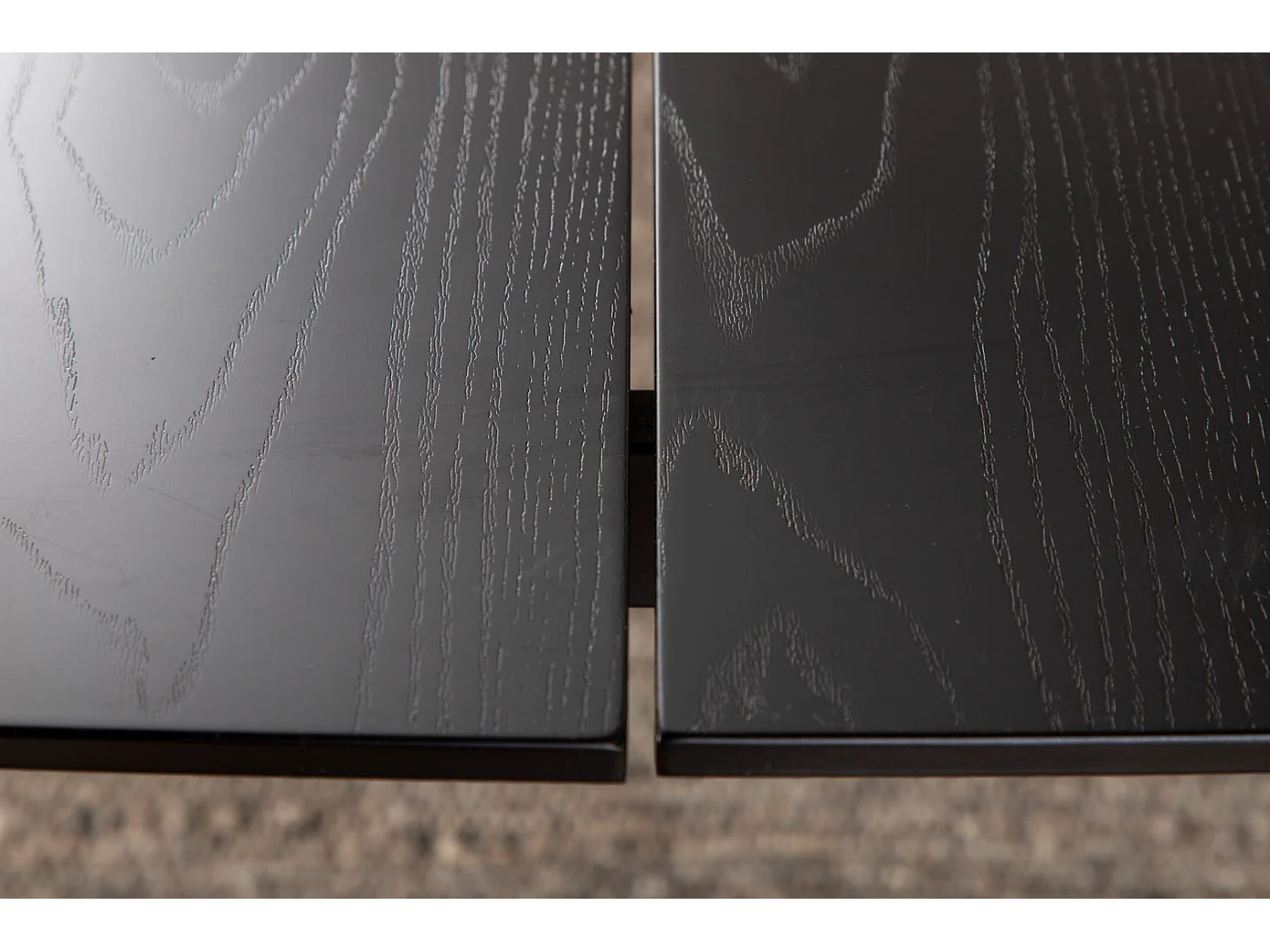 Table à Manger Design "Pelle" 190cm Noir