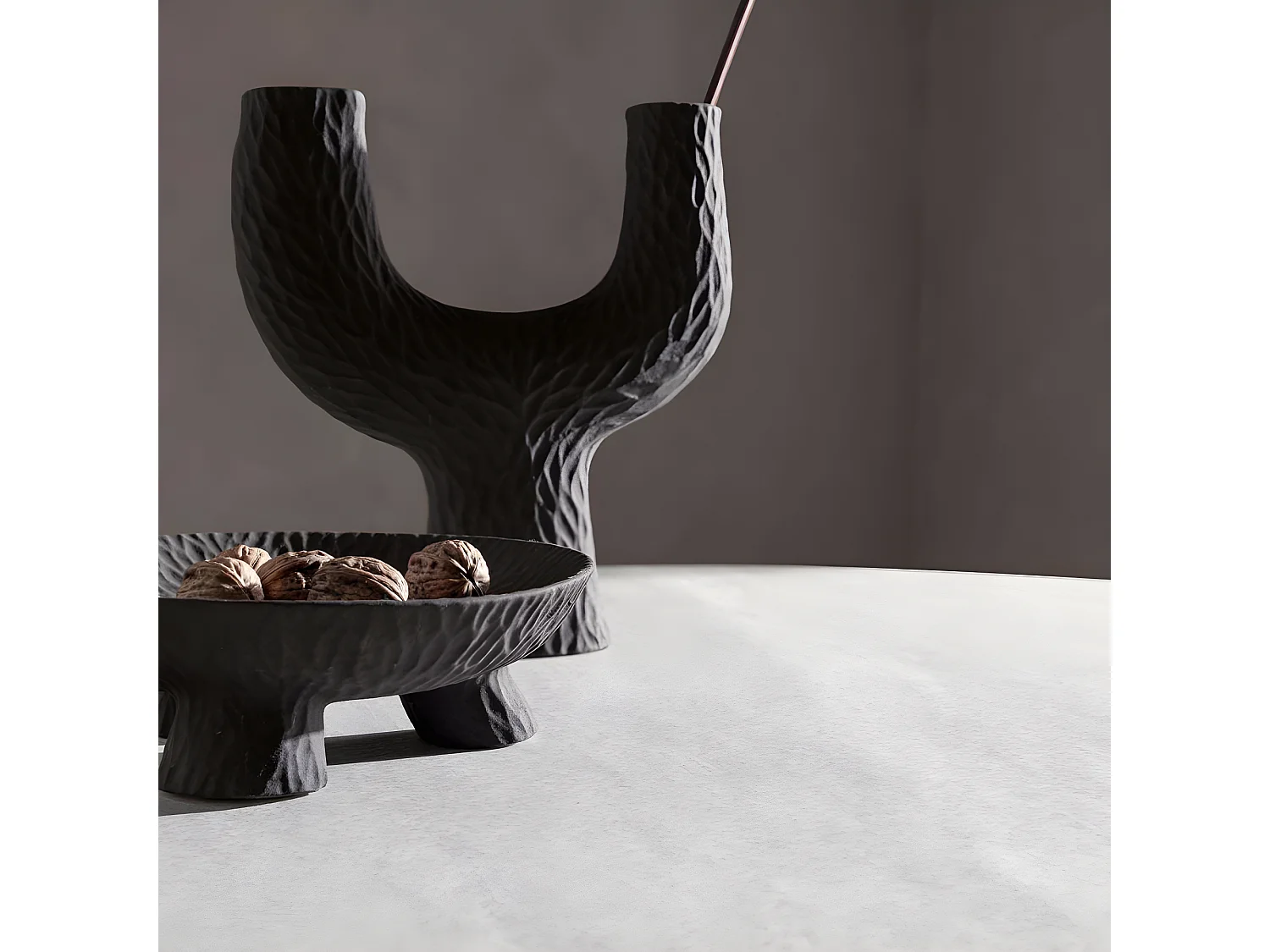 Grönvik eetkamertafel 90x180cm lichtgrijs.