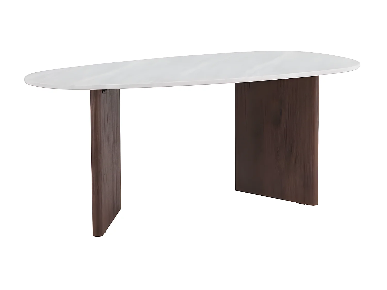 Grönvik eetkamertafel 90x180cm lichtgrijs.