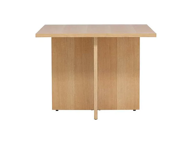 Table à Manger Design "Leo" 100cm Naturel