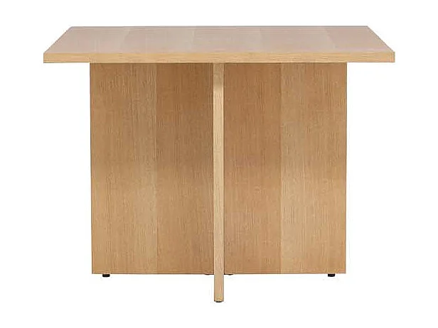 Table à Manger Design "Leo" 100cm Naturel