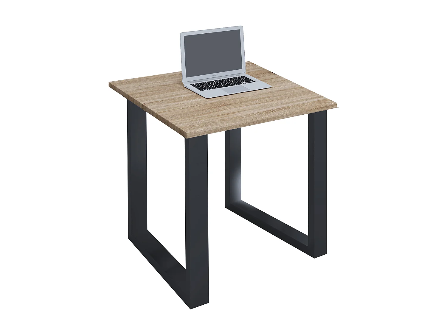 Desk Lona Black / Sonoma oak H. 76 x W. 80 x D. 80 cm