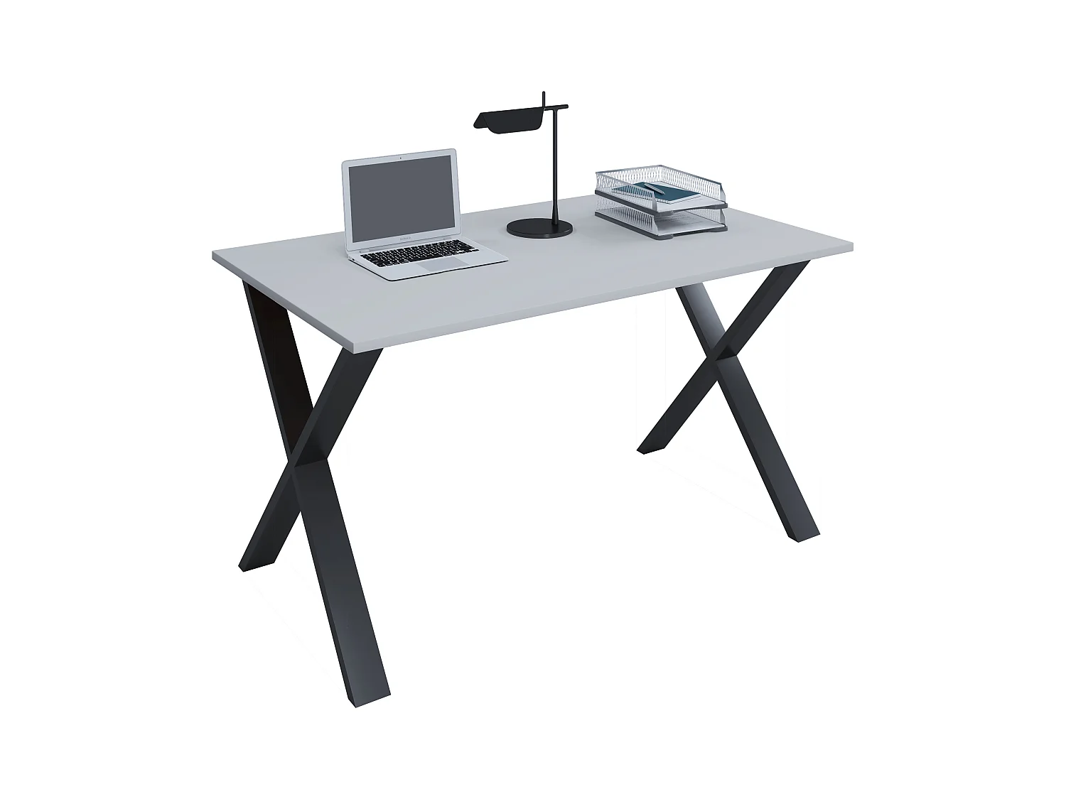 Desk Lona Black / Gray H. 76 x W. 140 x D. 80 cm