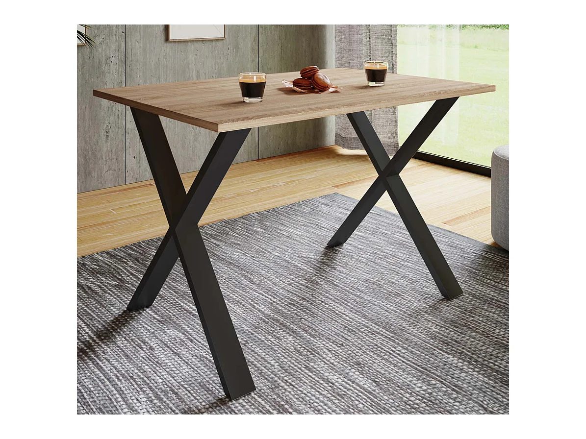 Premium Holz Esstisch Küchentisch Xona X 140x80