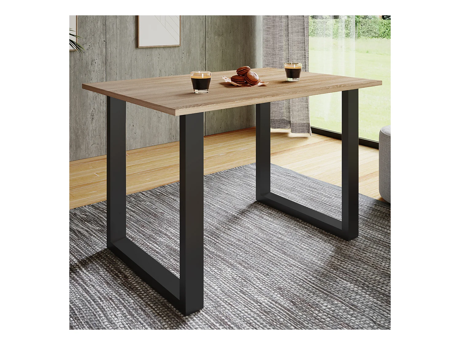 Premium Esstisch Küchentisch Xona X 140x80