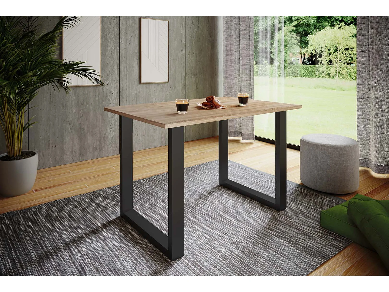 Premium Esstisch Küchentisch Xona X 140x80