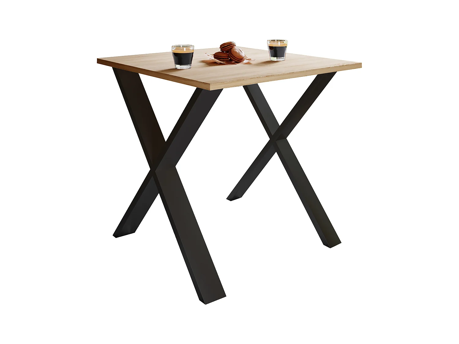 Premium Holz Esstisch Küchentisch Xona X 80x80