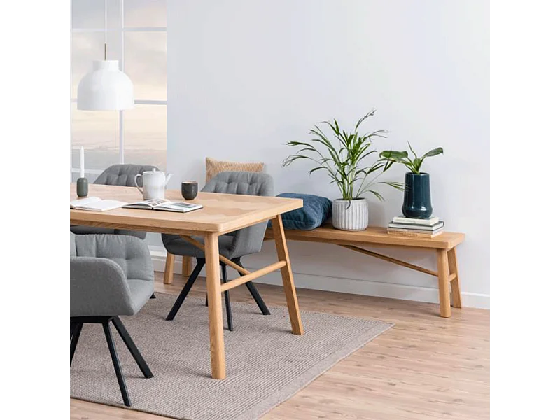 Galdor bank Visgraat eiken decor.