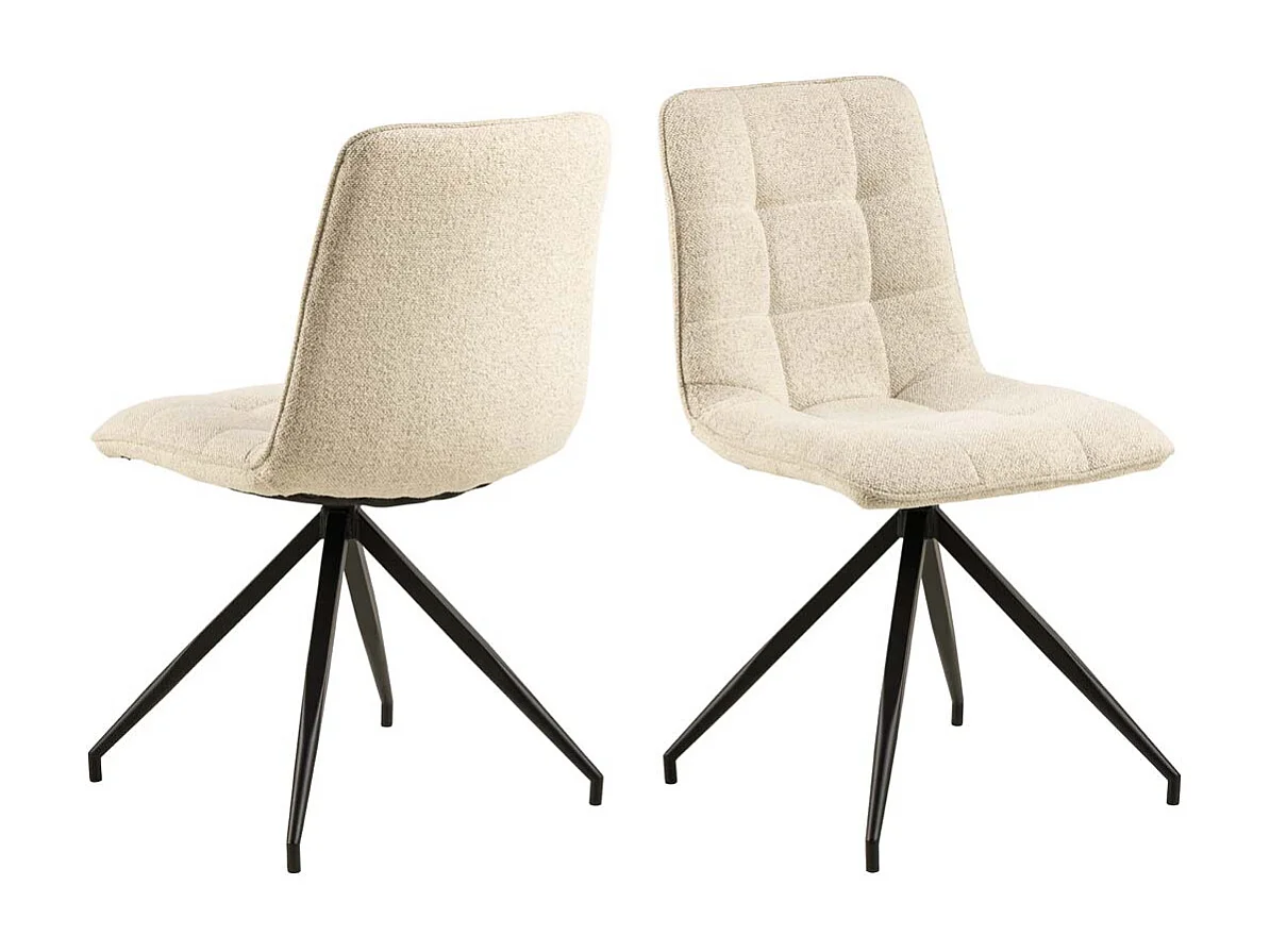 Capone chaise de salle à manger beige.