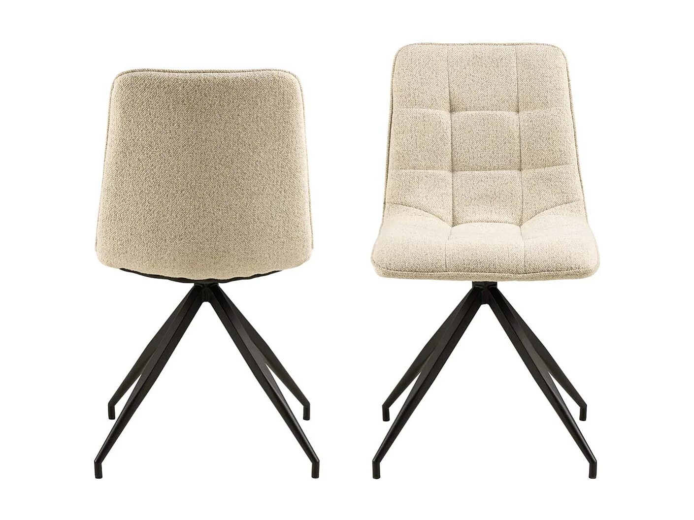 Capone chaise de salle à manger beige.