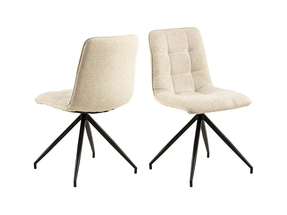Capone chaise de salle à manger beige.