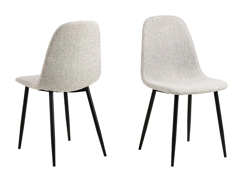 Celia chaise de salle à manger gris.