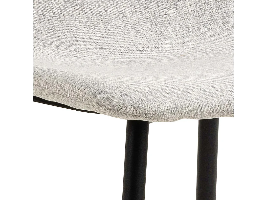 Celia chaise de salle à manger gris.