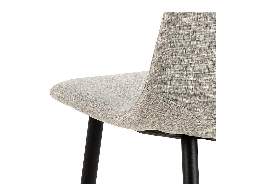 Celia chaise de salle à manger gris.