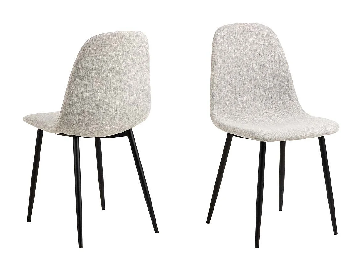 Celia chaise de salle à manger gris.