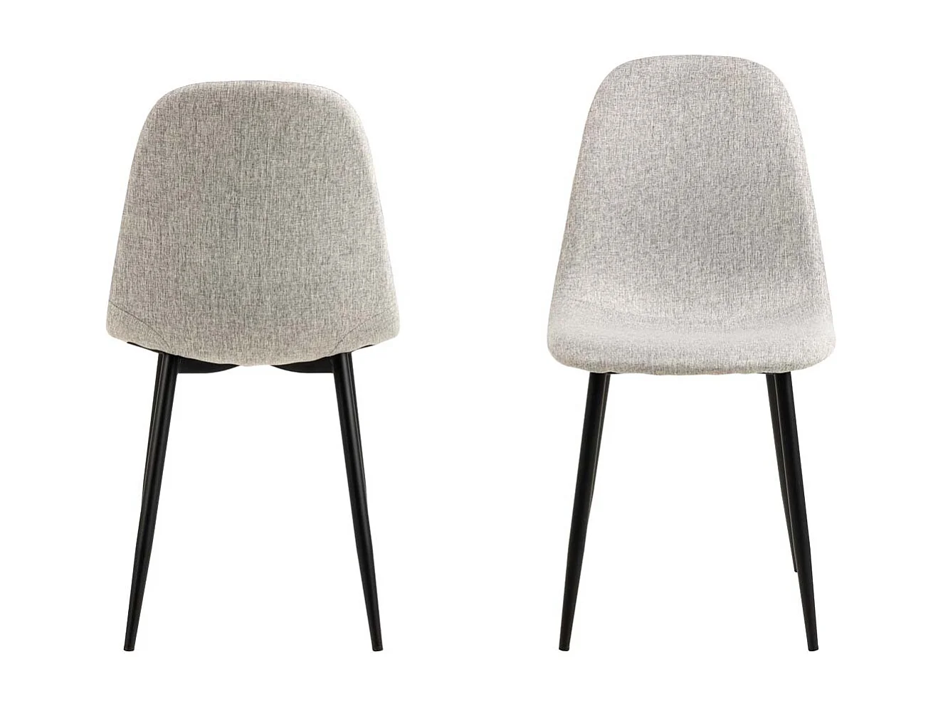 Celia chaise de salle à manger gris.