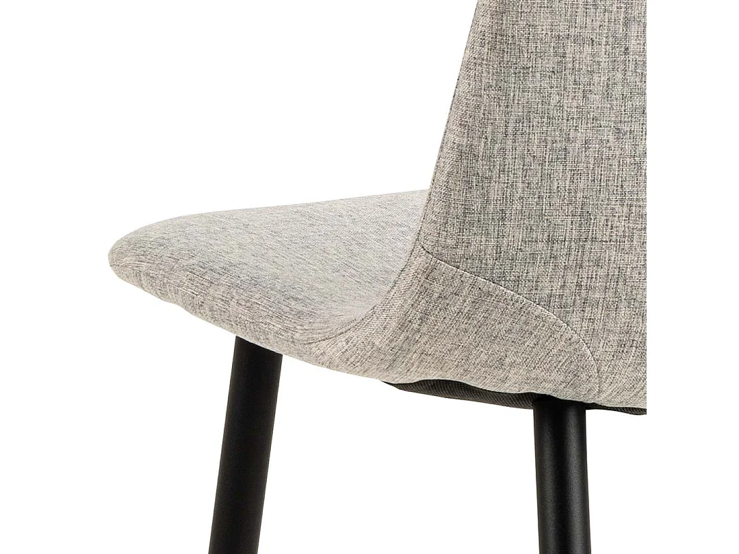 Celia chaise de salle à manger gris.