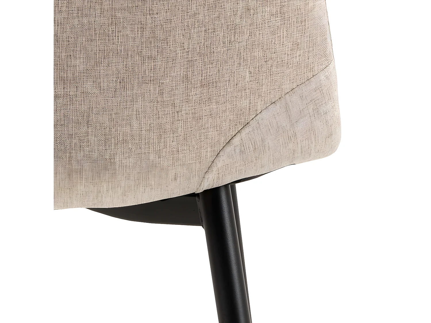 Celia chaise de salle à manger beige.