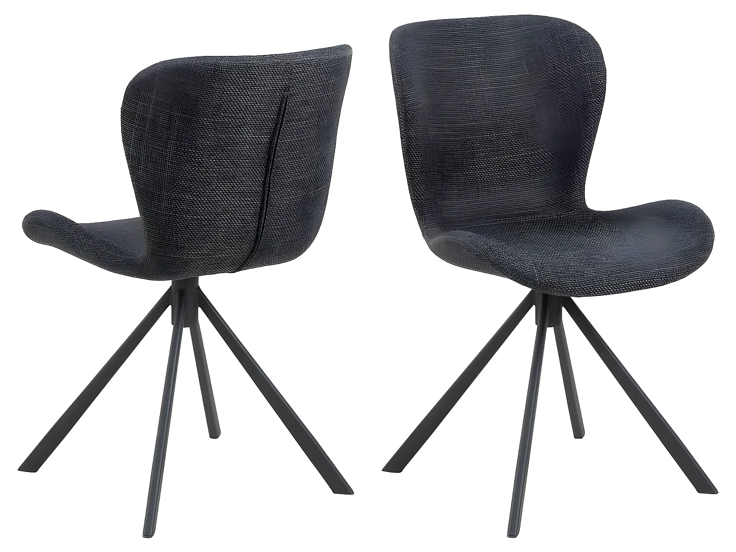 BatildaA1 Esszimmerstuhl grau.