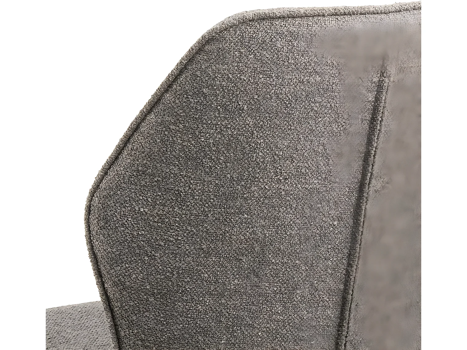 Aura chaise de salle à manger gris.