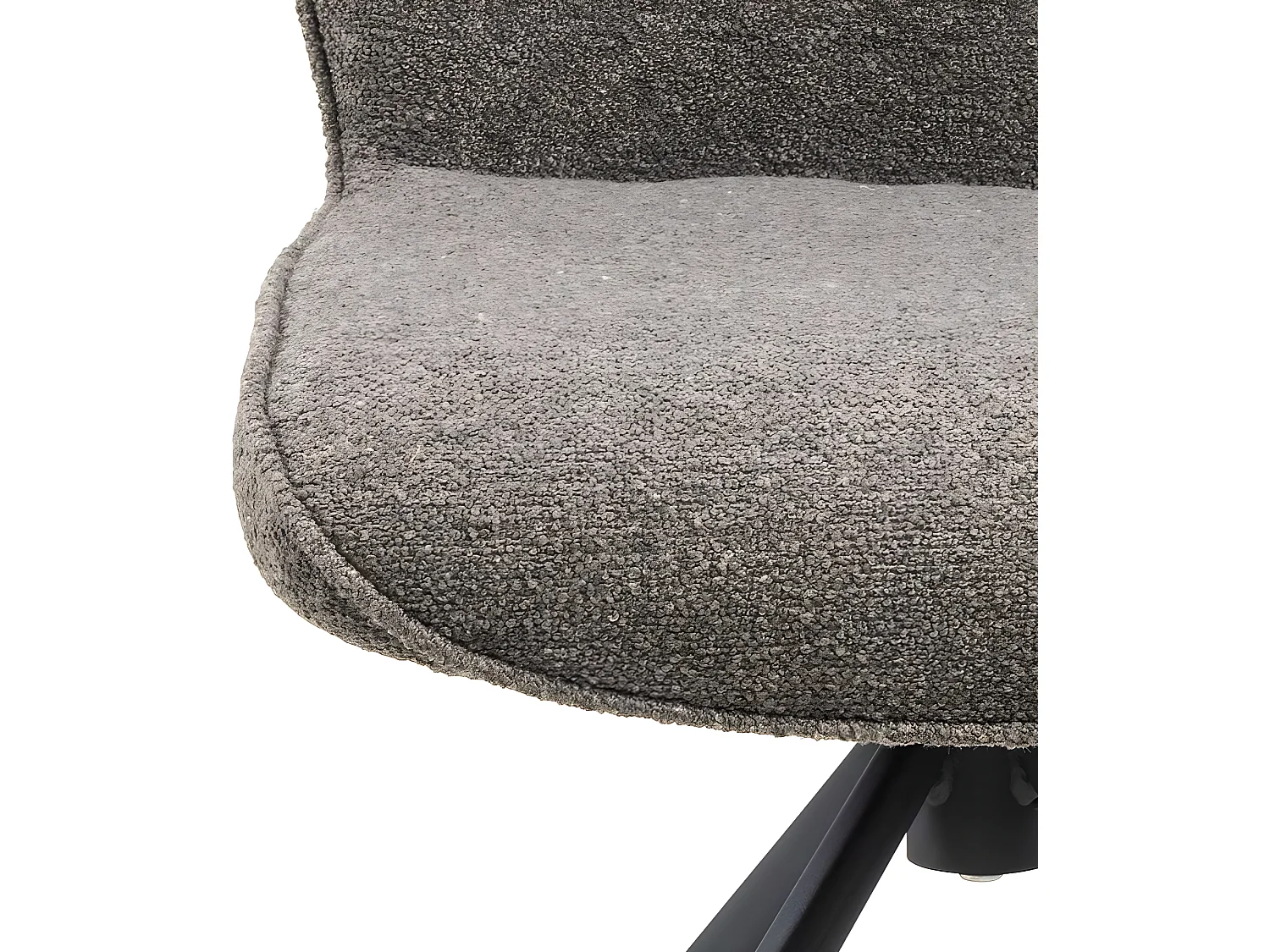 Aura chaise de salle à manger gris.