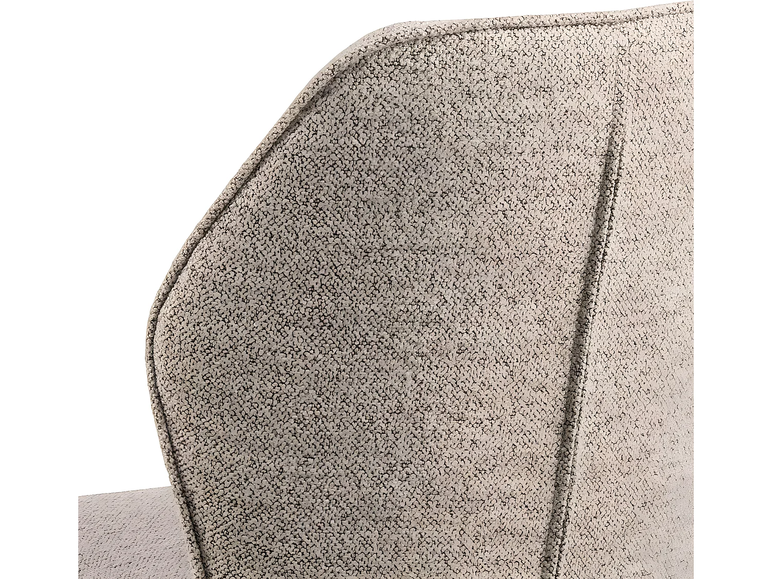 Aura chaise de salle à manger beige.