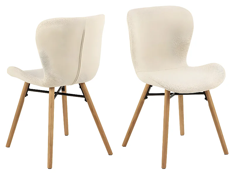 BatildaA1 Esszimmerstuhl beige.