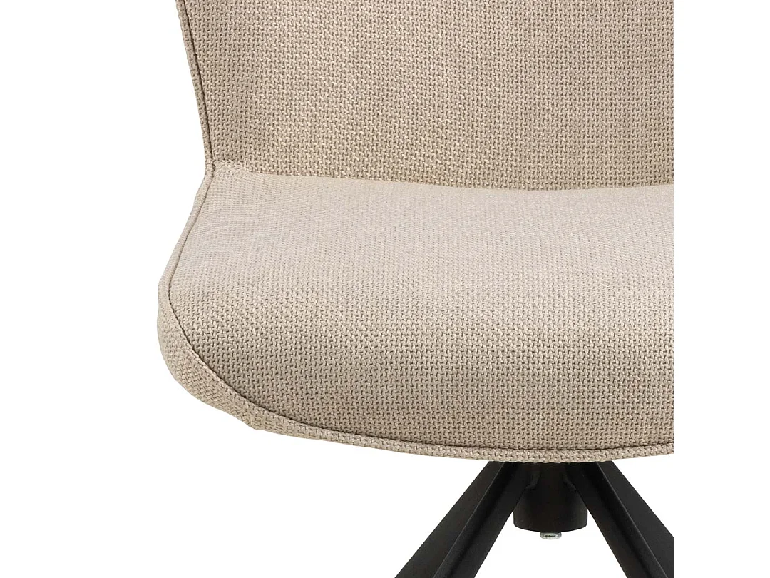 Aura chaise de salle à manger beige.