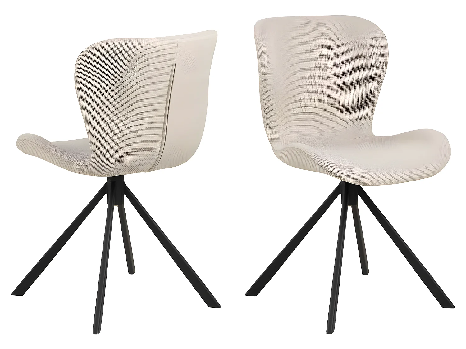 BatildaA1 Esszimmerstuhl beige.