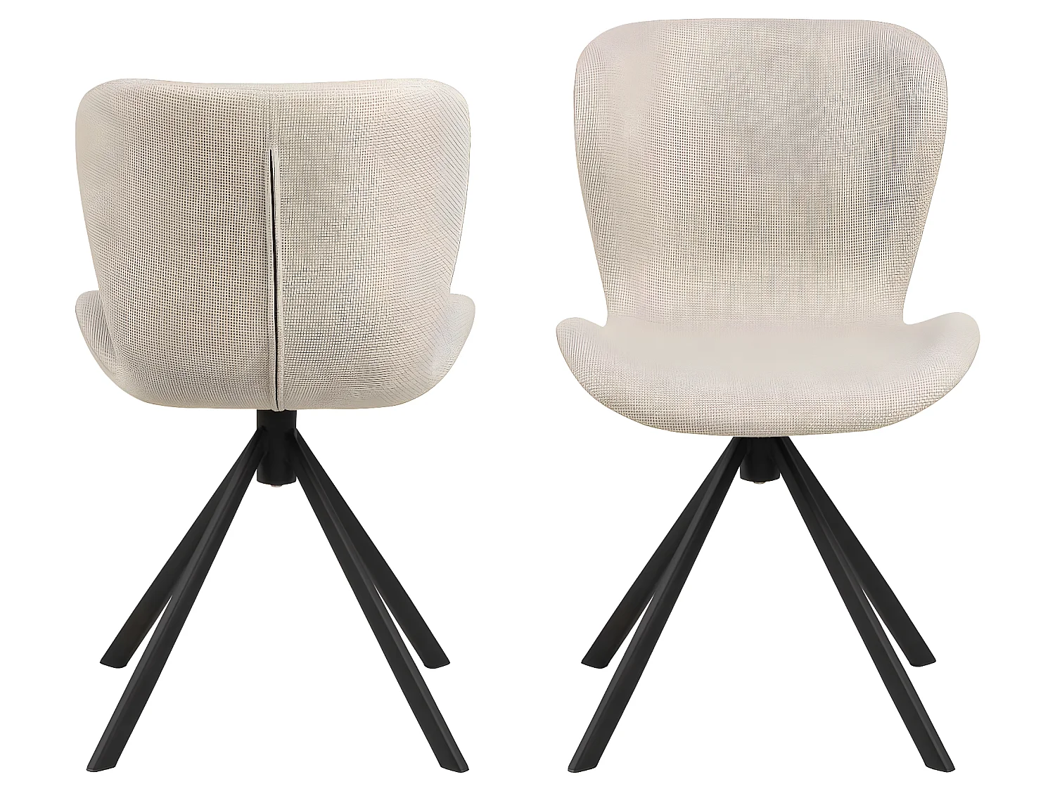 BatildaA1 Esszimmerstuhl beige.