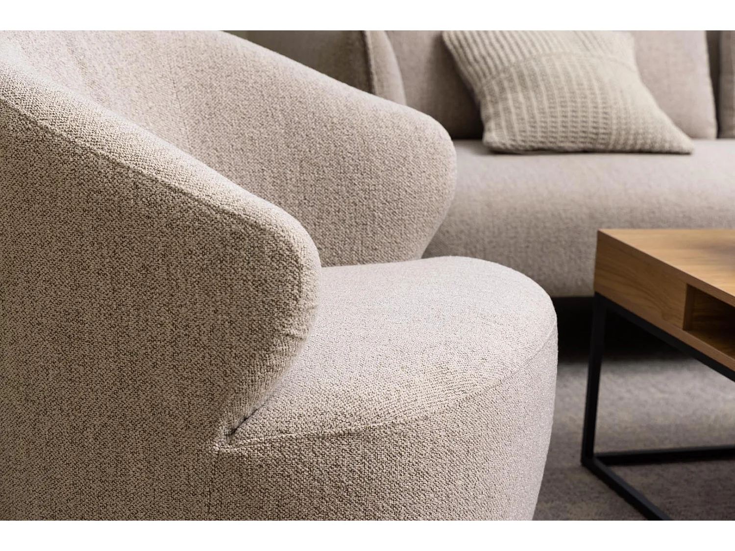 West fauteuil draaifunctie, terugkeer beige.