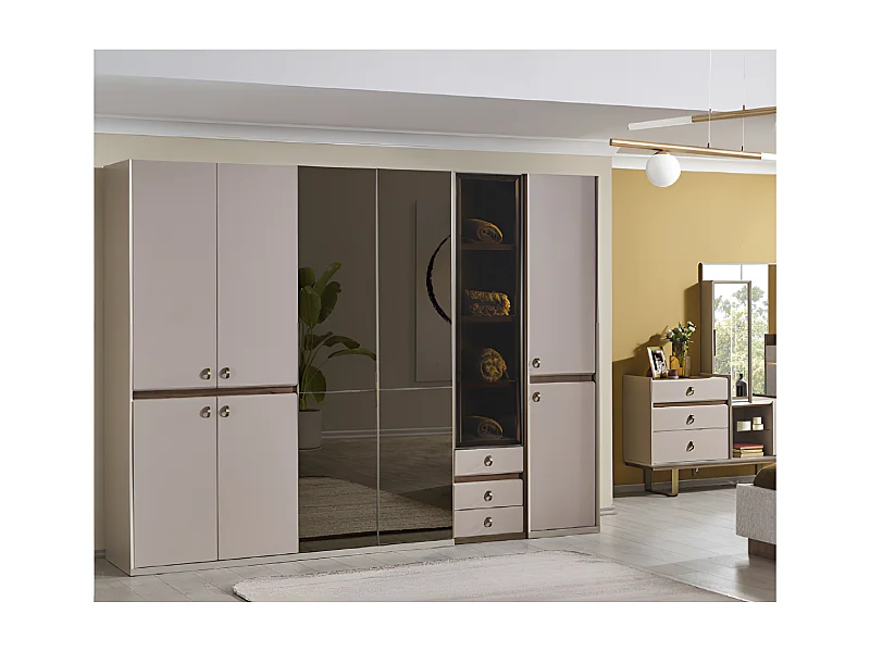 Kleiderschrank Tania (280cm)