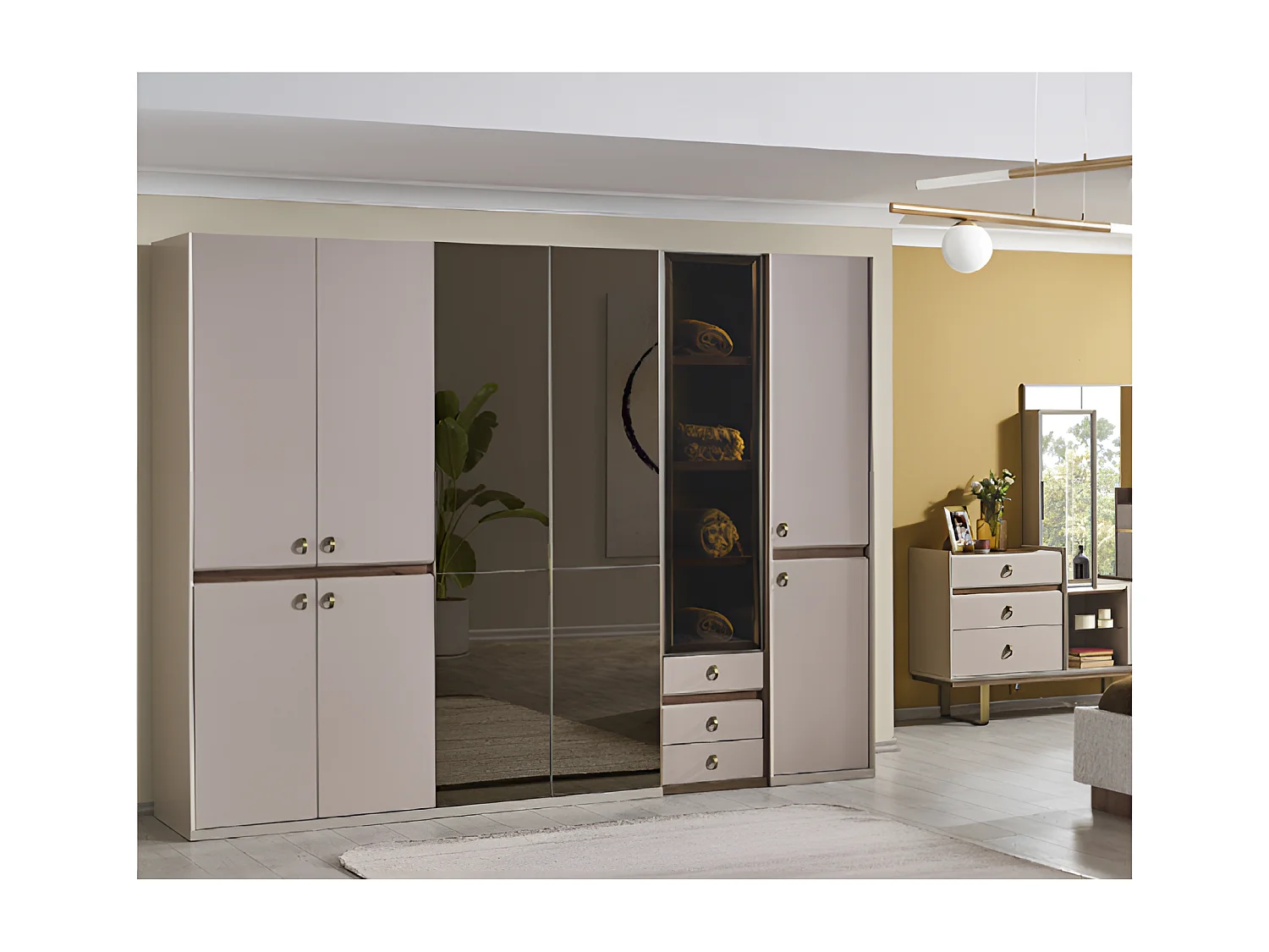 Kleiderschrank Tania (280cm)