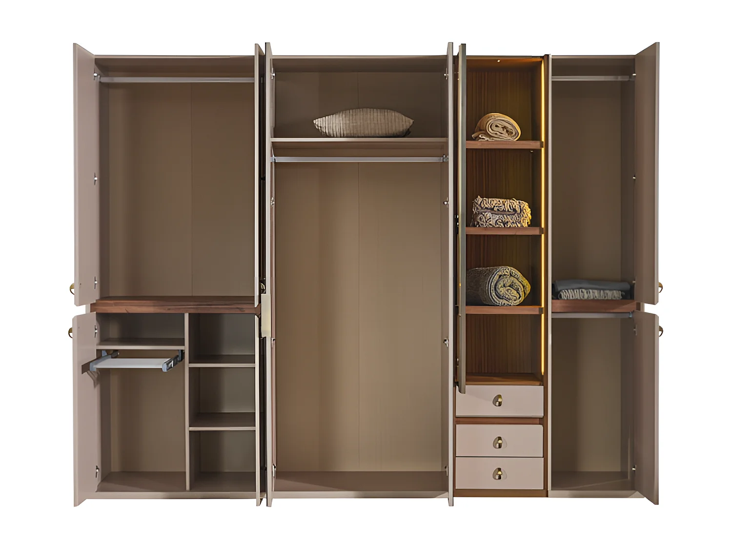 Kleiderschrank Tania (280cm)