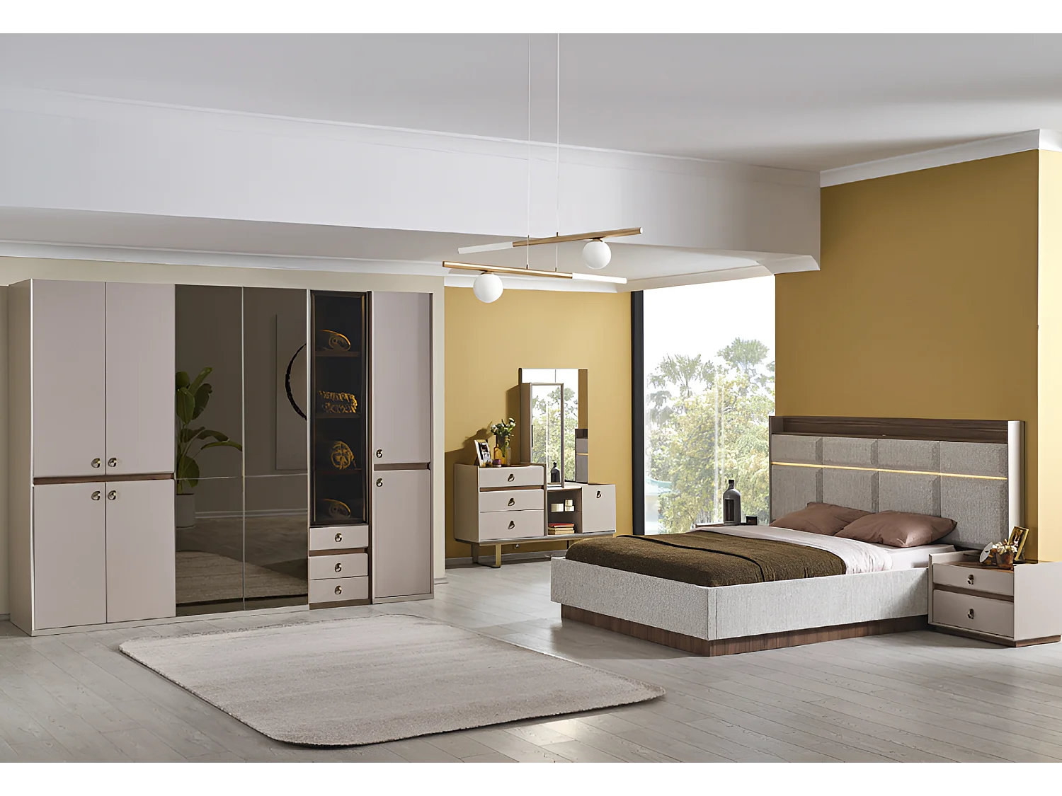 Kleiderschrank Tania (280cm)