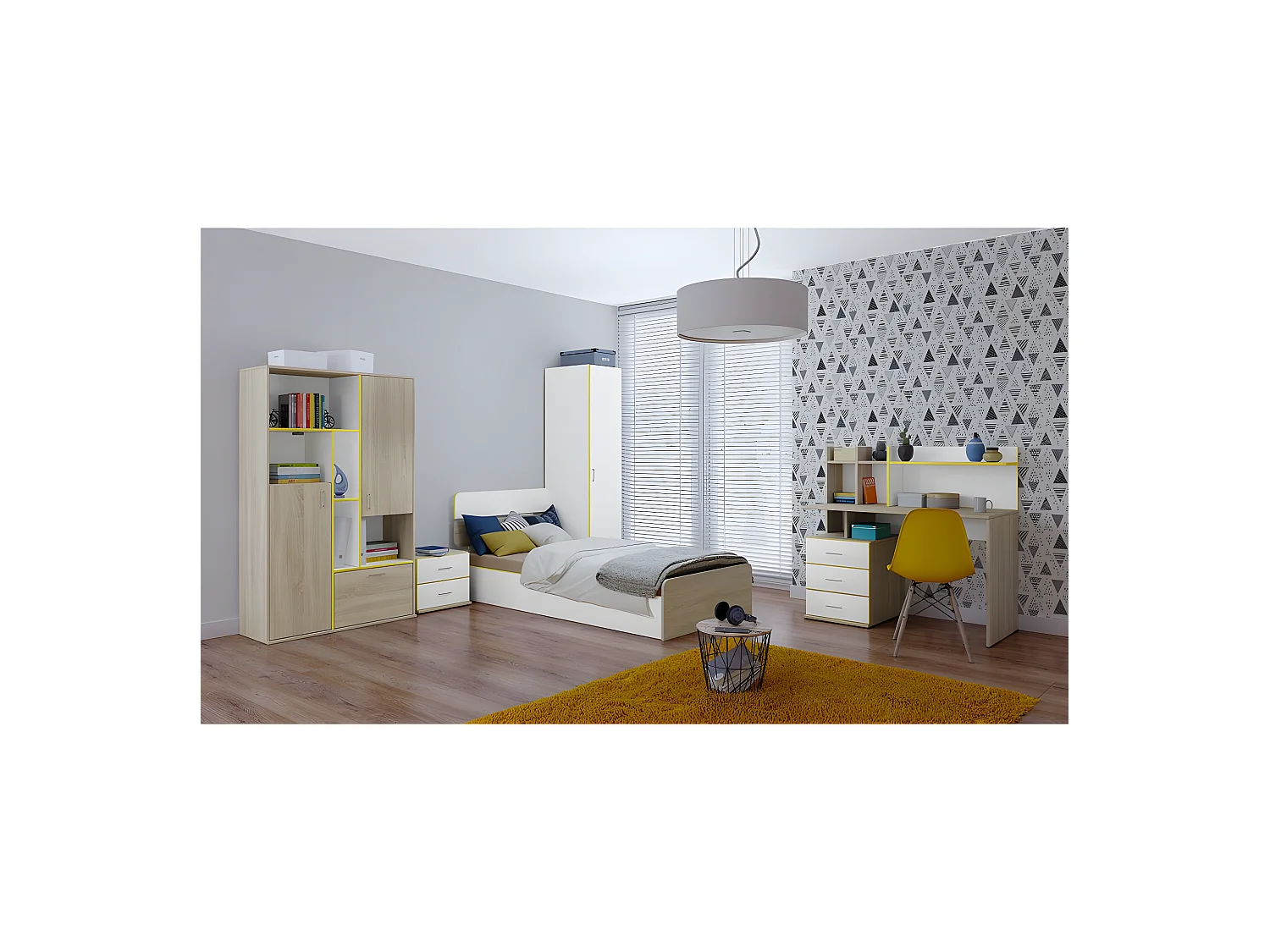 Chambre d'enfants Practic/blanche