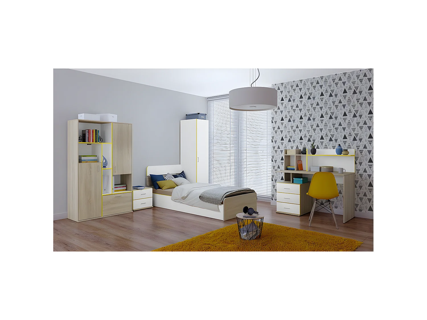 Chambre d'enfants Practic/blanche