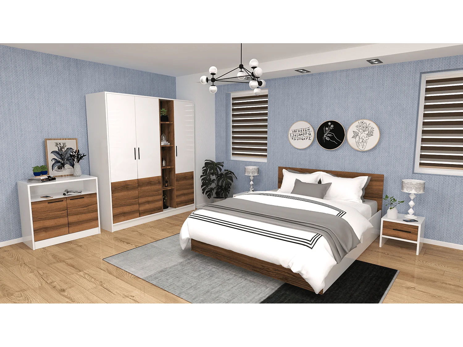 Set da camera da letto Harmoni