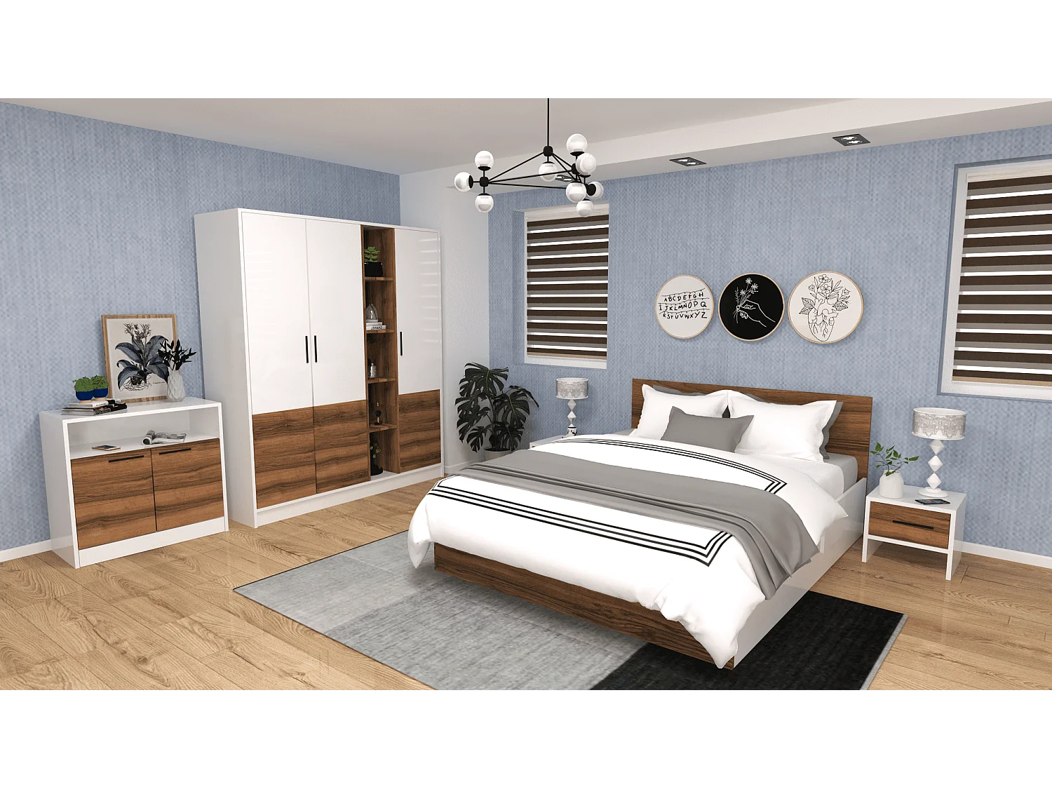 Set da camera da letto Harmoni