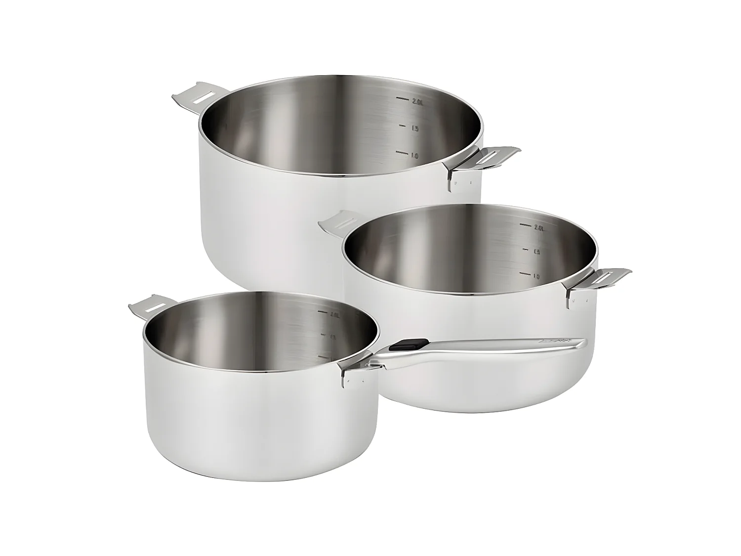 Beka Série de 3 casseroles inox 16/18/20cm - 101210
