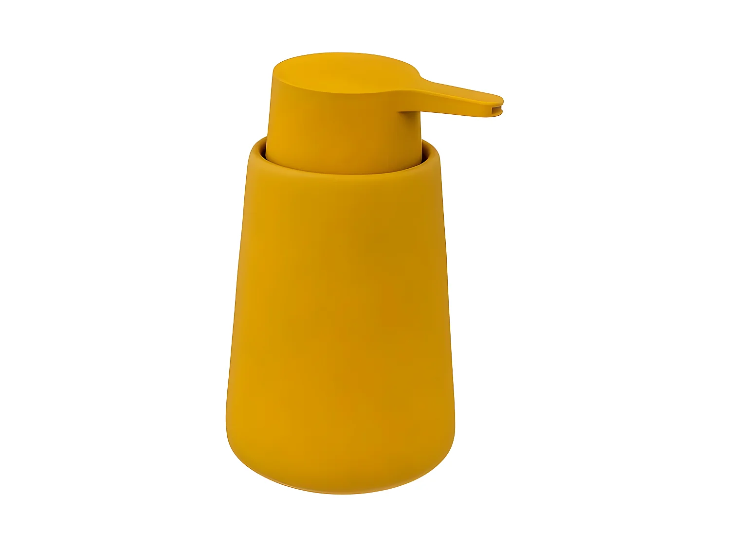 Distributeur de Savon "Cocon" 14cm Jaune Moutarde