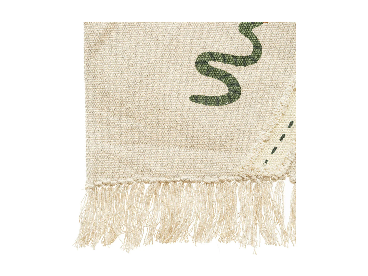 Tapis Enfant "Carte Jungle" 100x150cm Multicolore